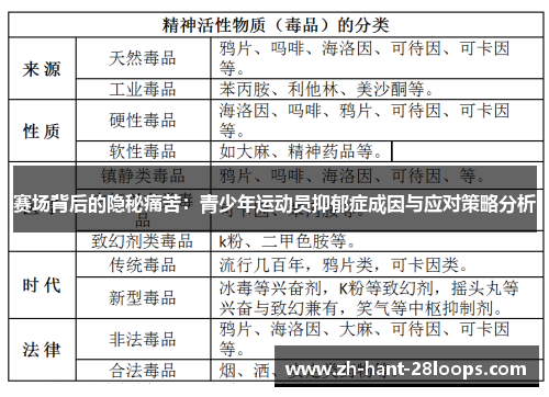 赛场背后的隐秘痛苦：青少年运动员抑郁症成因与应对策略分析