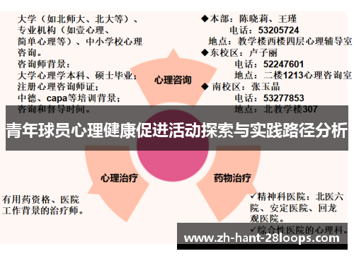 青年球员心理健康促进活动探索与实践路径分析